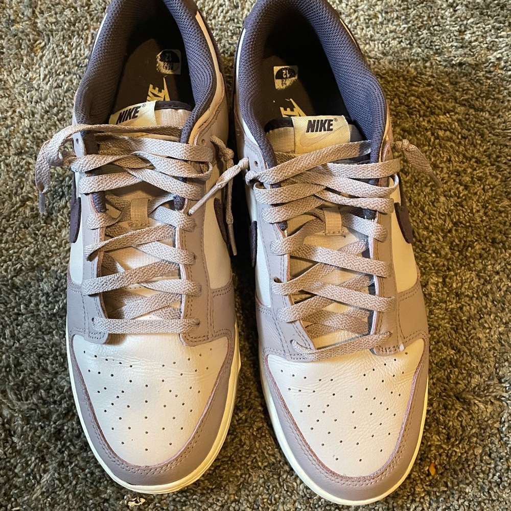 Nike Purple and White Sneakers